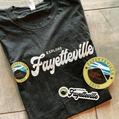 Charlie Southern Fayetteville, Arkansas Explore Fayetteville T-Shirt (City Supply Exclusive)