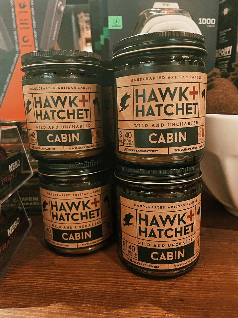 Hawk + Hatchet: Cabin Candle