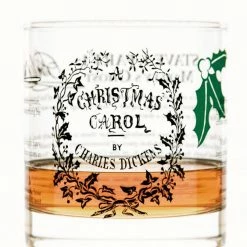 Well Told A Christmas Carol Rocks Glass