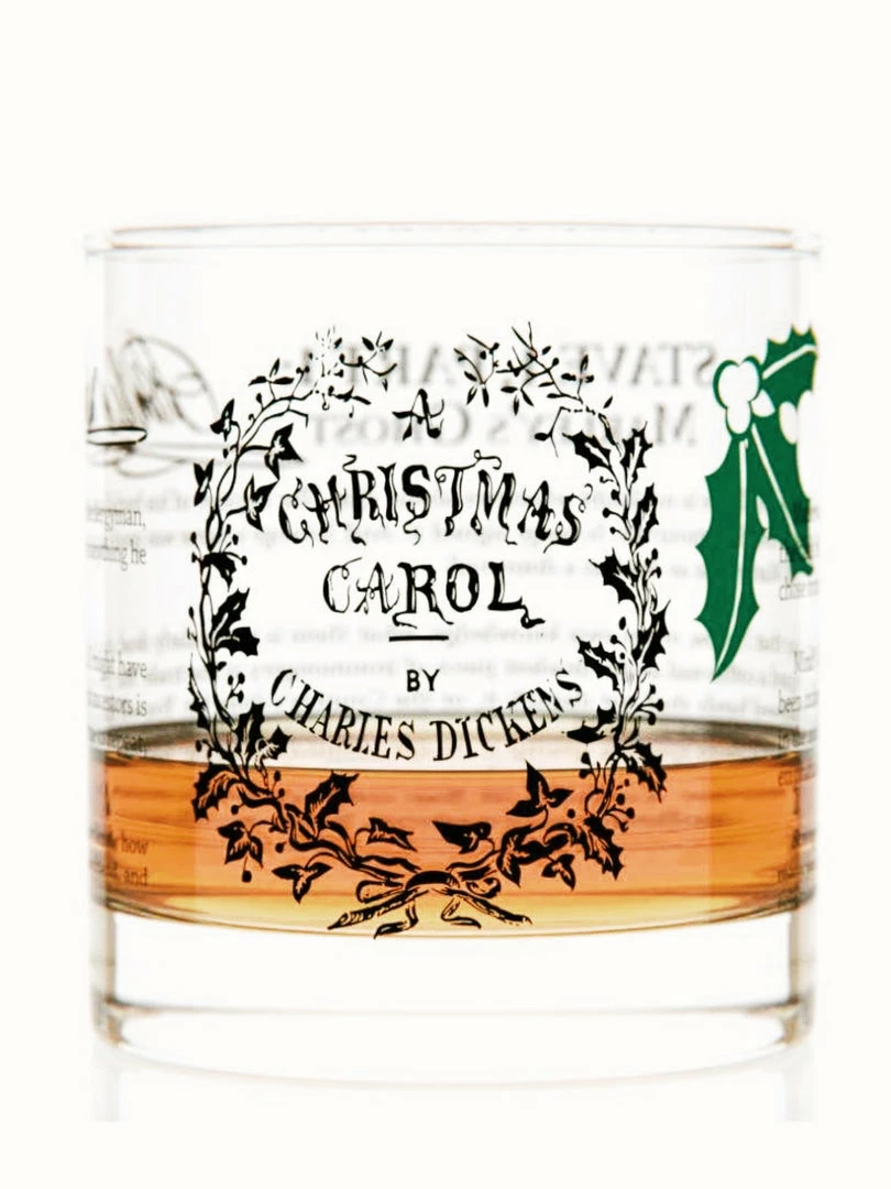 Well Told A Christmas Carol Rocks Glass