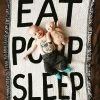 Calhoun & Co. Calhoun & Co: Eat Poop Sleep Blanket