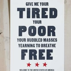 Old Try: Welcome Home Print - 13x20 4th Of July Weekend