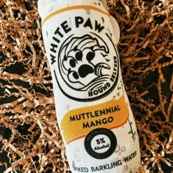 Haute Diggity Dog White Paw Dog Toy - Muttlennial Mango