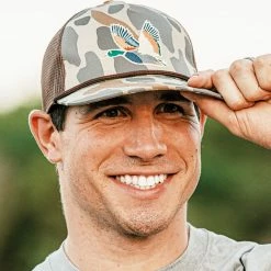 Hats Burlebo: Retro Camo Duck Hat