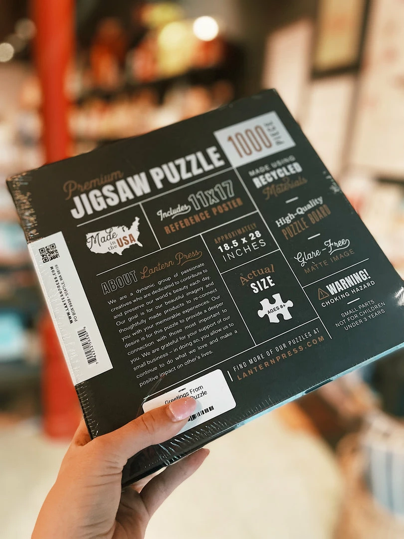 Lantern Press Greetings From Arkansas Puzzle Gifts For Him