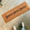 Creative Co-op Home Sweet Home Long Door Mat