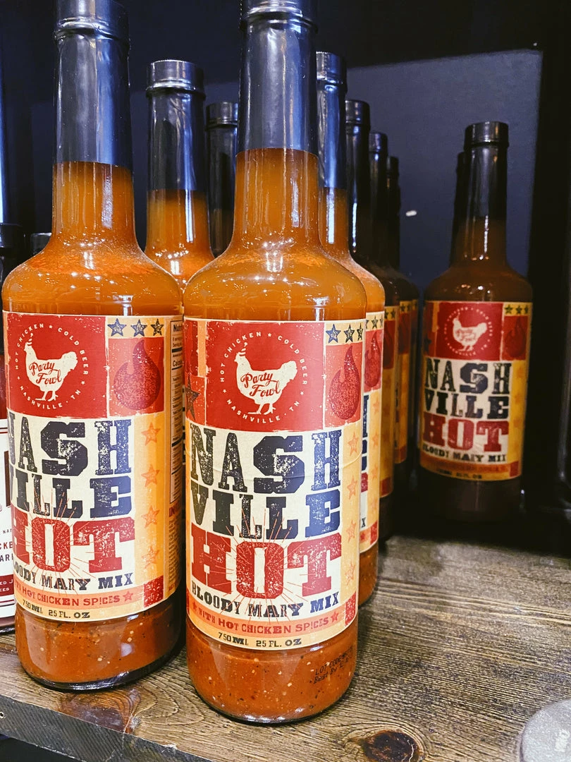 Walker's Feed Store Bloody Mary Morning Walker Feed Co X Party Fowl: Nashville Hot Bloody Mary Mix