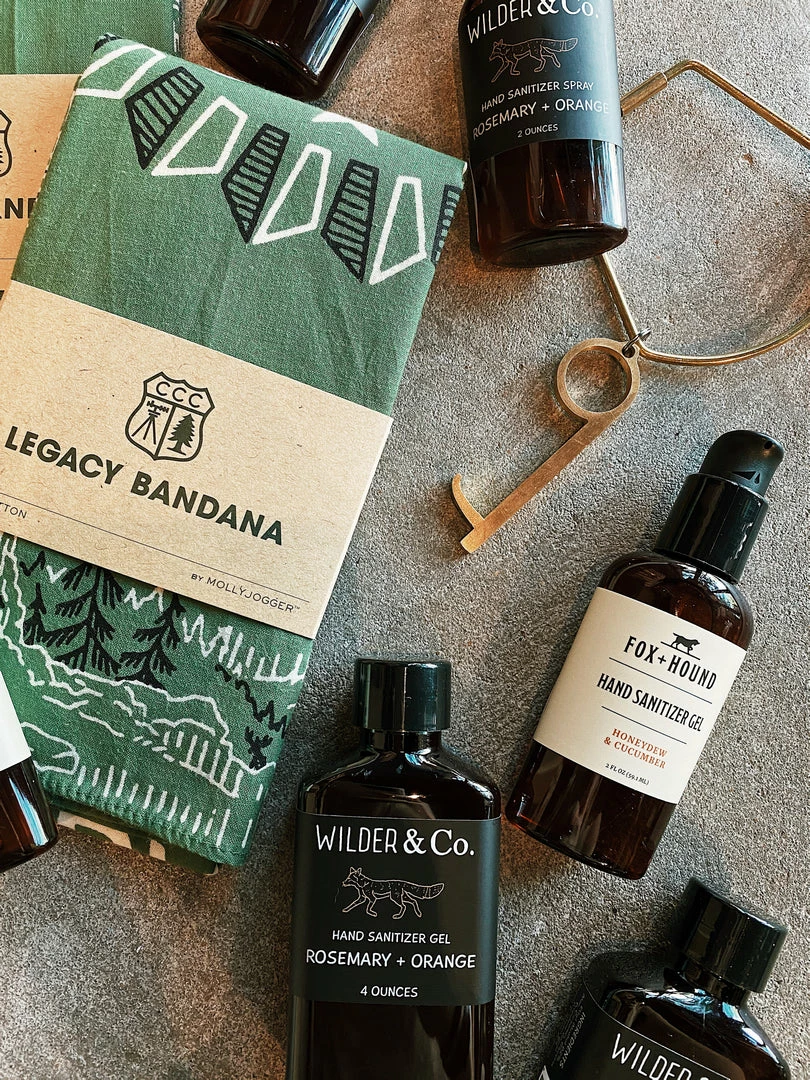 Mark Feldstein & Associates 3" Brass No Touch Key Multi Tool