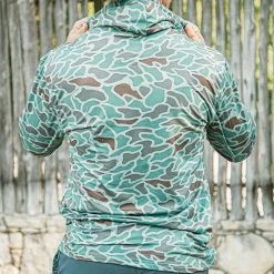 Burlebo: Perfomance Hoodie - Retro Duck Camo