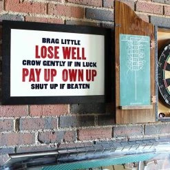 Old Try: Brag Little Print - 13x20