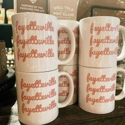 Mug Love Fayetteville Cursive Mug