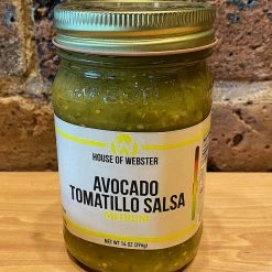 House Of Webster: Avocado Tomatillo Salsa