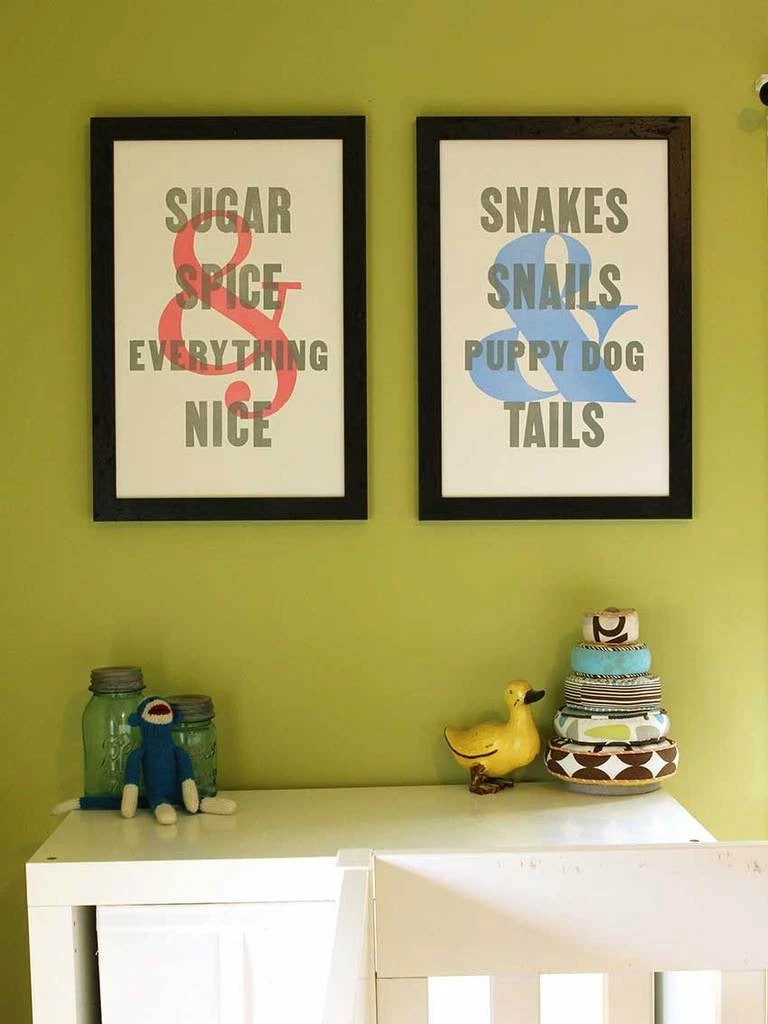 Gifts For Baby Old Try: What Folks Are Made Of - Puppy Dog Tails (13x20)