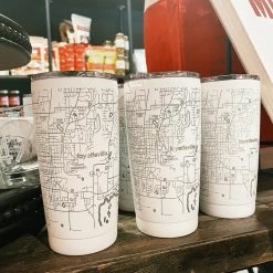 Well Told Fayetteville, AR Map Insulated Tumbler