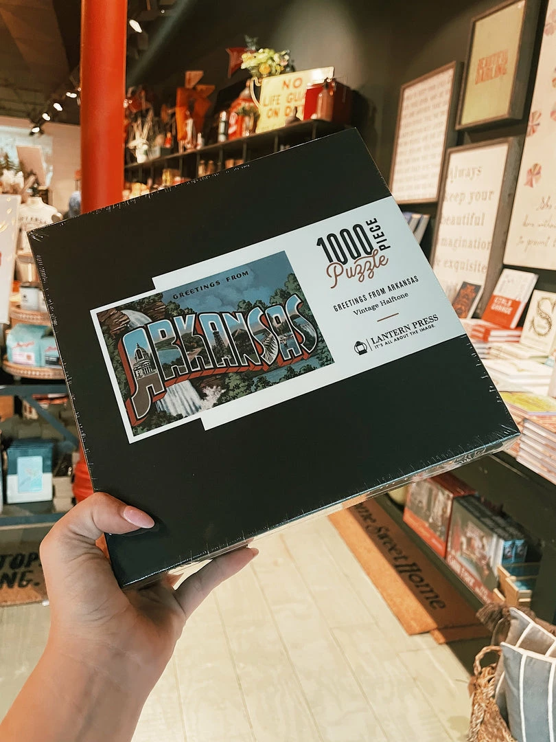 Lantern Press Greetings From Arkansas Puzzle Gifts For Him