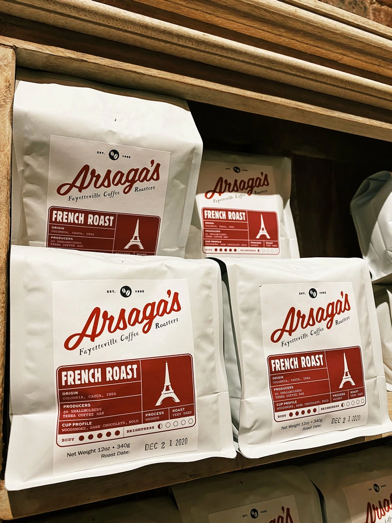 Arsagas Arkansas Makers Arsaga's Coffee Roasters: French Roast