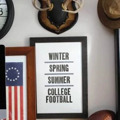 Old Try: Southern Seasons Print - 13x20 Arkansas Razorbacks