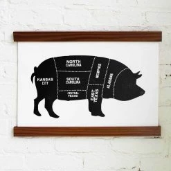 Old Try: Whole Hog Print - 13x20