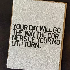 Sugarboo Co Sugarboo & Co: Handmade Print - Your Day Will Go