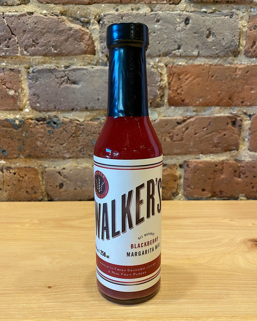 Walker's Feed Store Walker Feed Co: Blackberry Margarita Mix - 8oz Tequila + Tex Mex