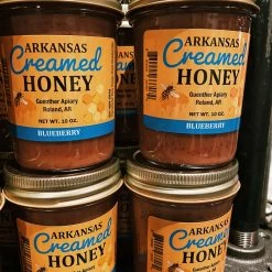 Arkansas Makers Guenther Apiary: Arkansas Creamed Honey - Blueberry