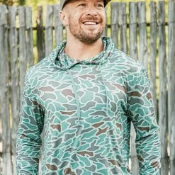 Burlebo: Perfomance Hoodie - Retro Duck Camo