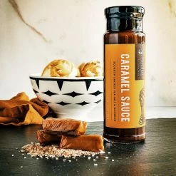 Bourbon Barrel Foods Caramel Sauce W/ Bourbon Smoked Sea Salt & Bourbon