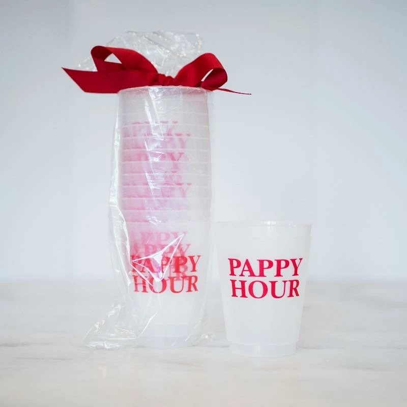 Pappy & Company Gifts For Him Pappy & Co: Pappy Hour Reusable Cups