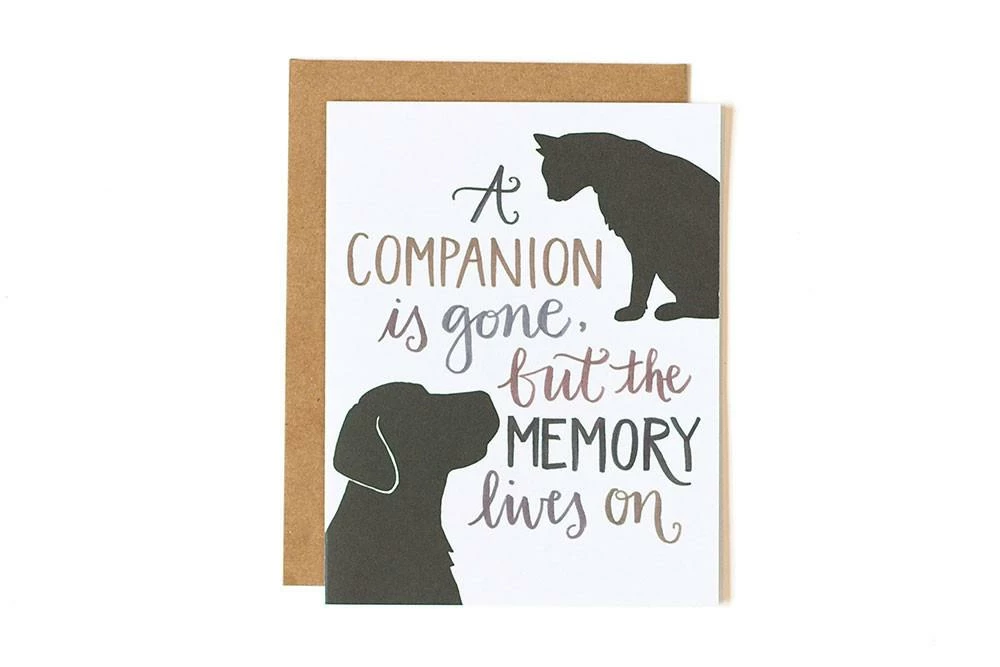 1canoe2 | One Canoe Two Paper Co. Paper Goods Pet Sympathy Card