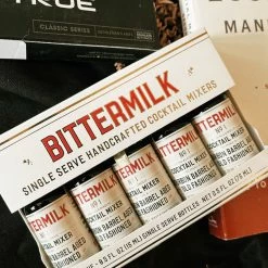 Bittermilk: Single Serve Bourbon Barrel-aged Old Fashioned 5-Pack