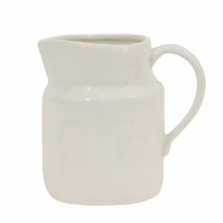 Creative Co-op Small Stoneware Pitcher Kitchenware