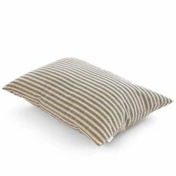 Decor The Foggy Dog: Ticking Stripe Dog Bed