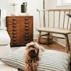 Decor The Foggy Dog: Ticking Stripe Dog Bed