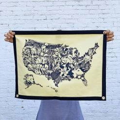 Oxford Pennant: United Camp Flag 4th Of July Weekend