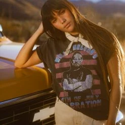 Midnight Rider Willie Nelson 4th Of July Tee